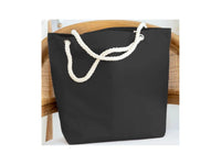 Bridesmaid Beach Bag - Personalized Rope Handle Tote Bag