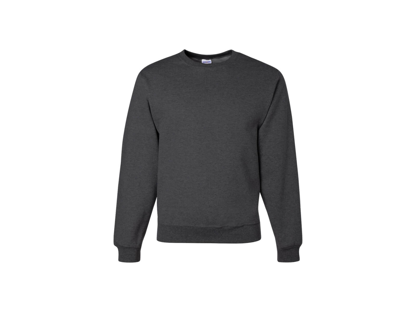 dark heather crewneck sweatshirt