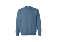 denim crewneck sweatshirt