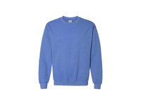 heather blue crewneck sweatshirt