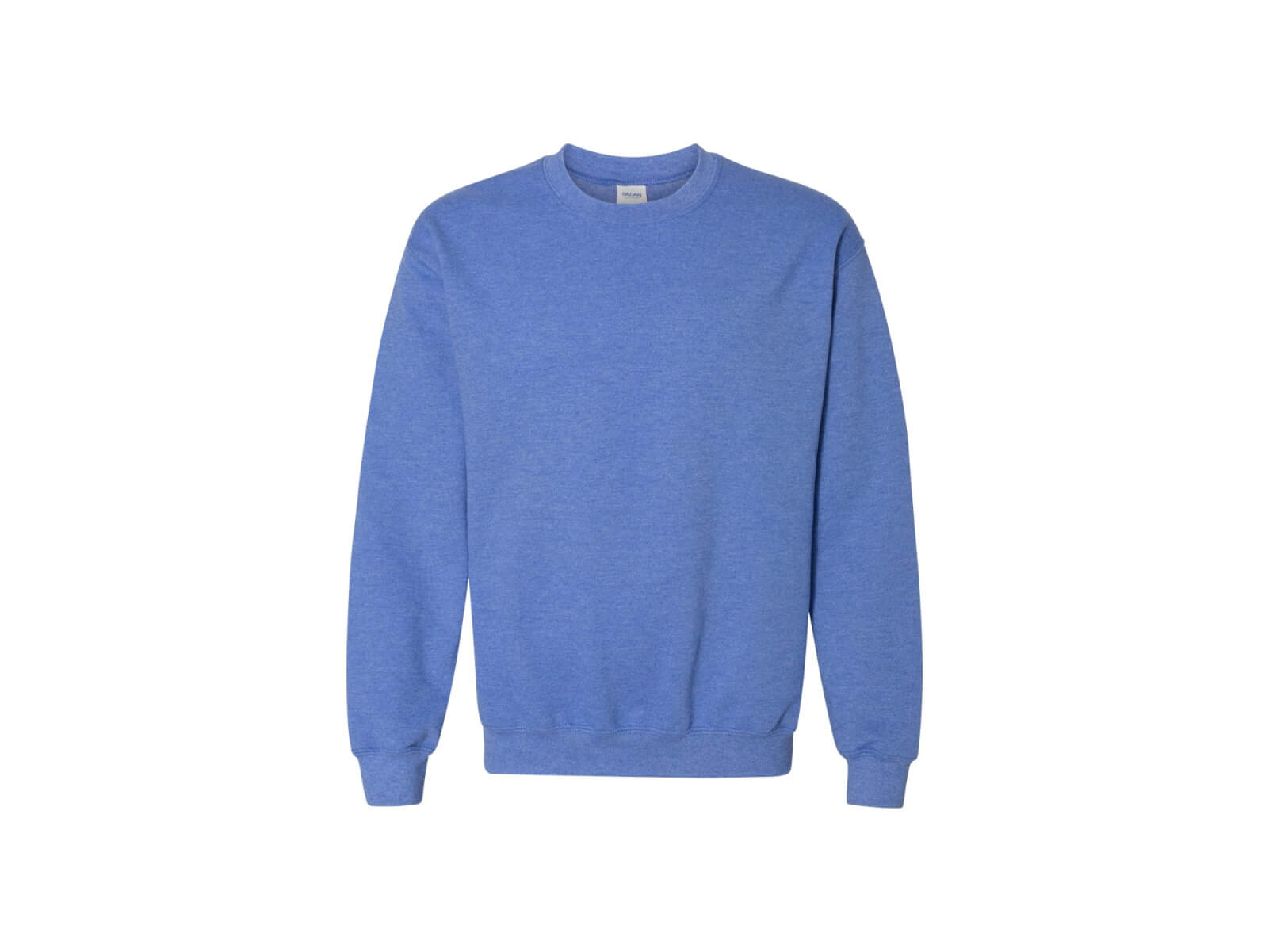 heather blue crewneck sweatshirt
