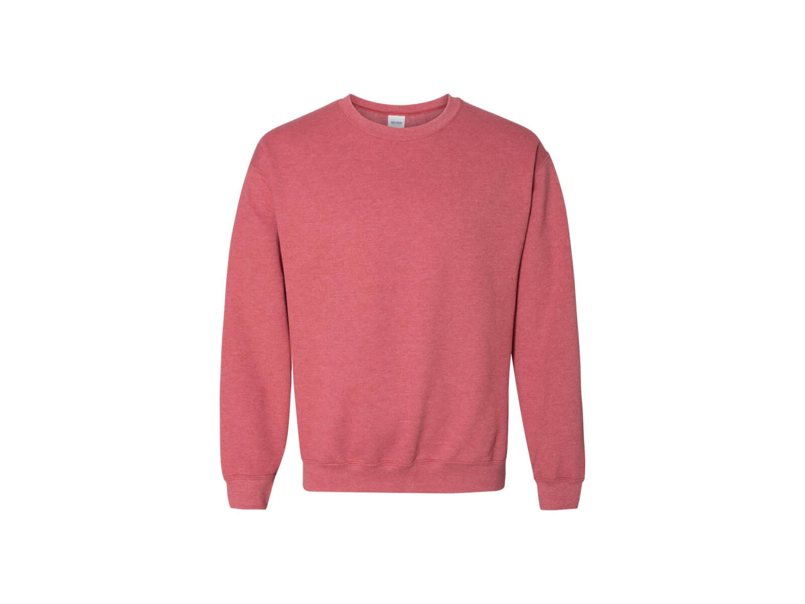 heather red crewneck sweatshirt