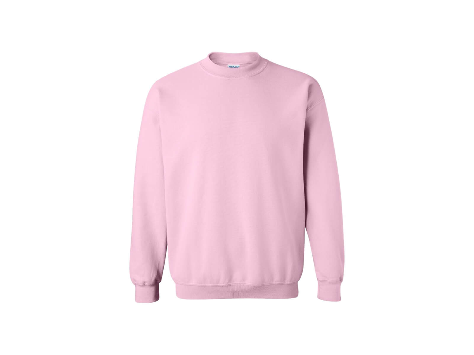 light pink crewneck sweatshirt