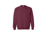 maroon crewneck sweatshirt