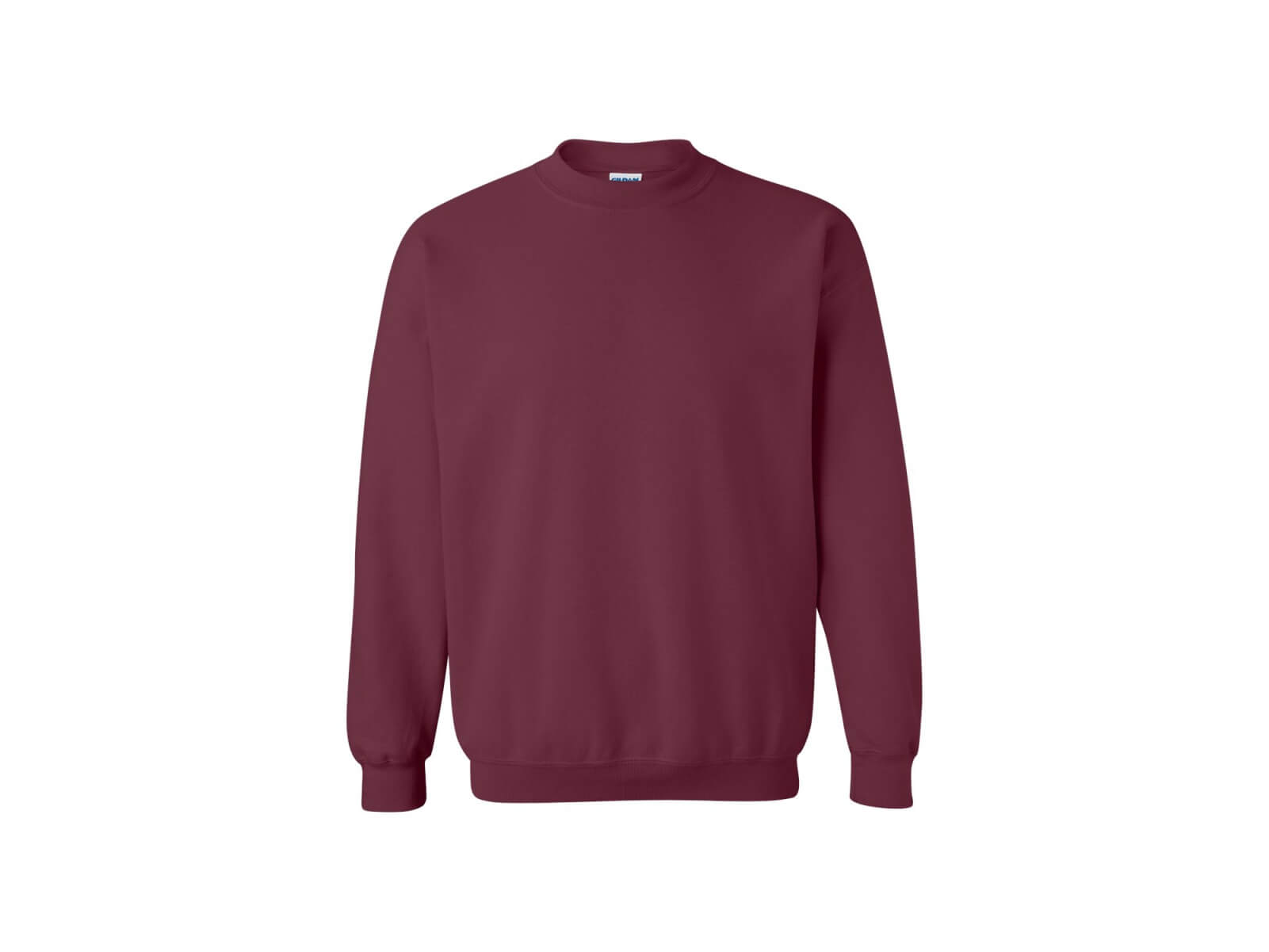 maroon crewneck sweatshirt