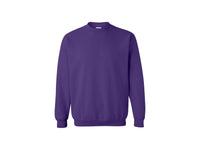 purple crewneck sweatshirt