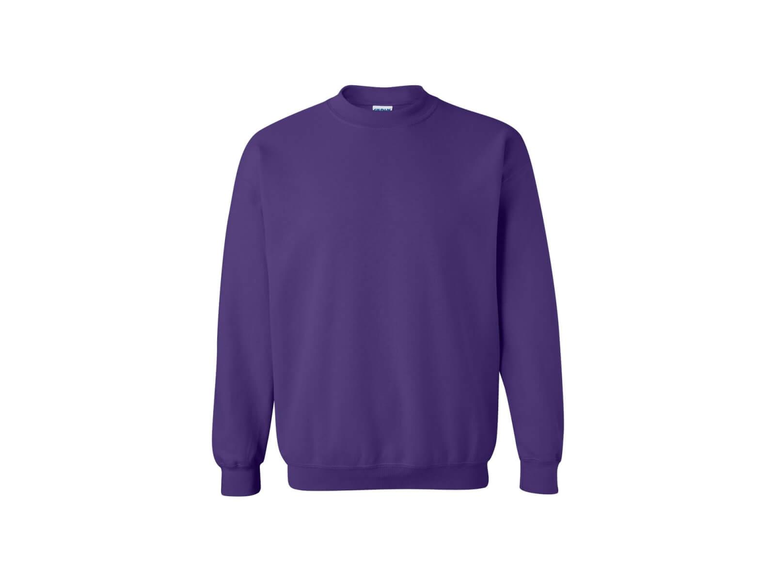 purple crewneck sweatshirt