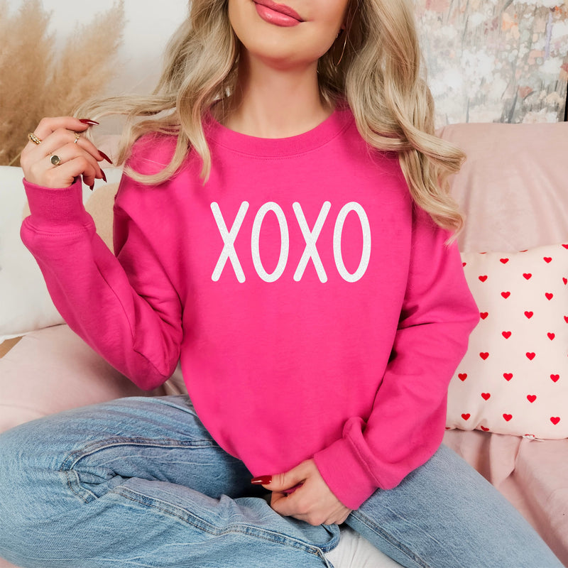 XOXO Sweatshirt Women's Valentines Gift - EverlyGrayce 