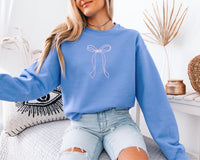 Cute Coquette Sweatshirt with Bows - EverlyGrayce 