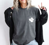 Ghost Comfort Colors Pocket Halloween Shirt