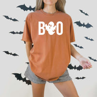 Ghost BOO Halloween Shirt for Women