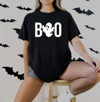 Ghost BOO Halloween Shirt for Women