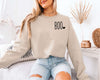 BOO Halloween Sweatshirt for Women with Heart Icon