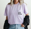 Boo Pocket Halloween Tee for Women