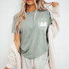 Halloween Comfort Colors Shirt with Ghosts
