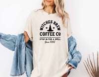 Witches Brew Coffee Co Halloween Shirt