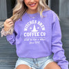 Witches Brew Halloween Comfort Colors Crewneck Sweatshirt