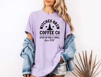 Witches Brew Coffee Co Halloween Shirt