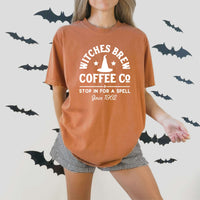 Witches Brew Coffee Co Halloween Shirt