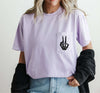 Skeleton Peace Sign Halloween Shirt