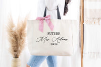 bride to be tote bag