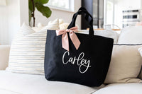 bridesmaid bags personalized with names