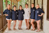 bridesmaid getting ready shirts button up 