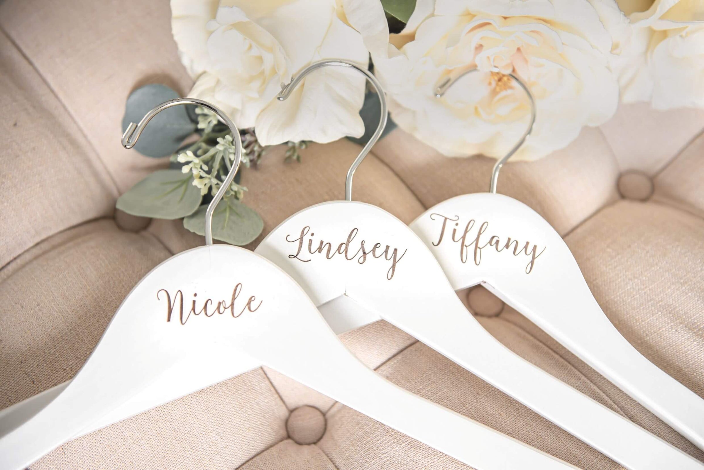 Bridesmaid Hangers | Custom Wedding Must-Have! | EverlyGrayce