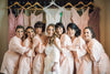 bridesmaid waffle robes monogrammed