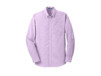 chambray oxford button down shirt purple