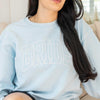 corded bride sweatshirt