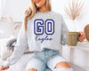 go team sweatshirt with custom team name