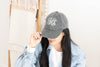 Monogram Ball Cap Womens Baseball Hats - EverlyGrayce 