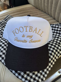 football is my favorite season hat