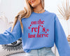 funny gameday sweatshirts on the ref's last never