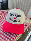 hot girls love football sports trucker hats