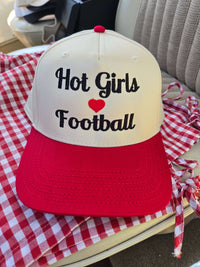 hot girls love football sports trucker hats