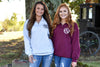 Womens Custom Quarter Zip Pullover Sweatshirt - EverlyGrayce 