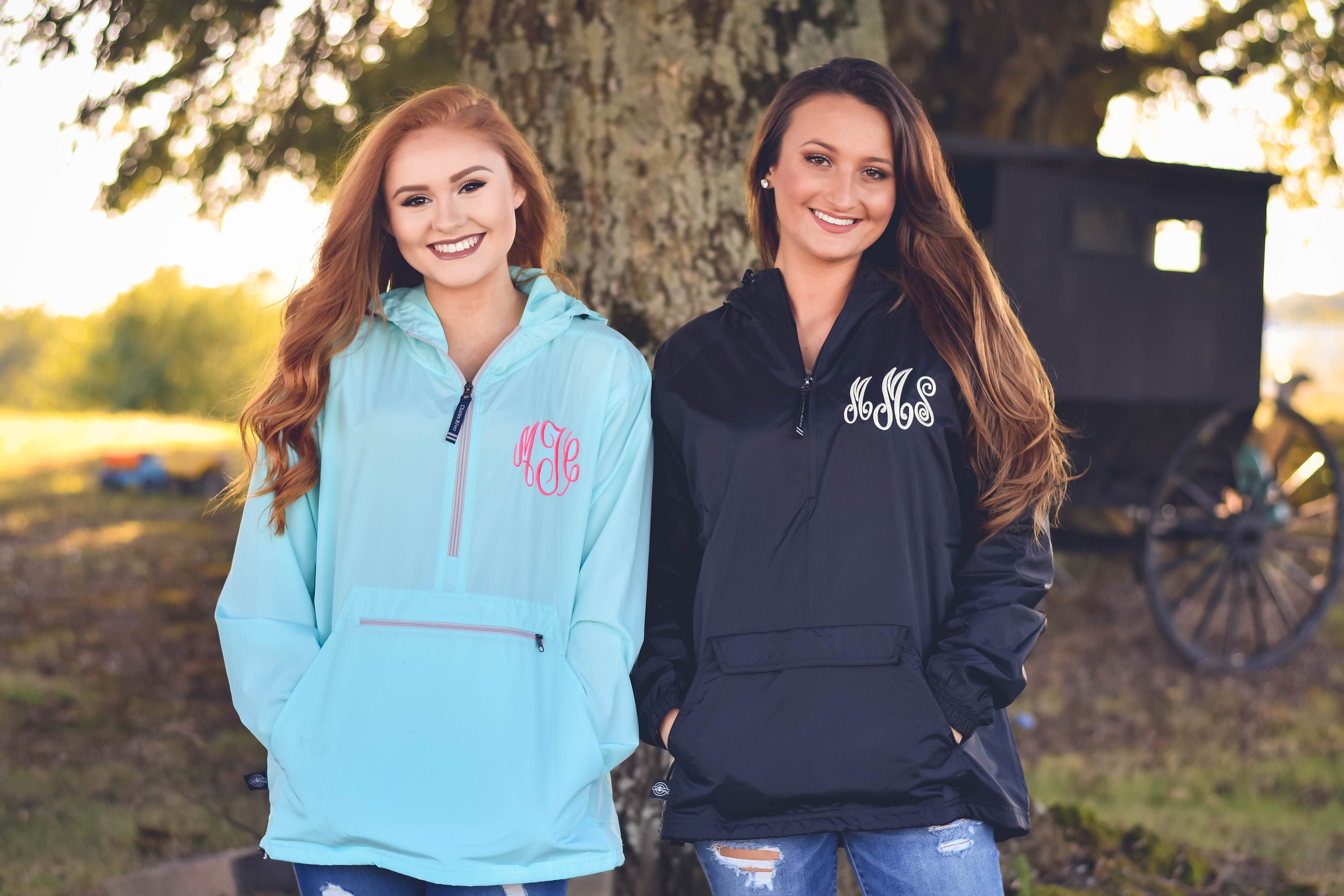 Custom Rain Jacket with Monogram | Quick Processing Time