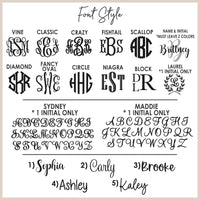 Embroidered Monogrammed Sweatshirts for Women - EverlyGrayce 