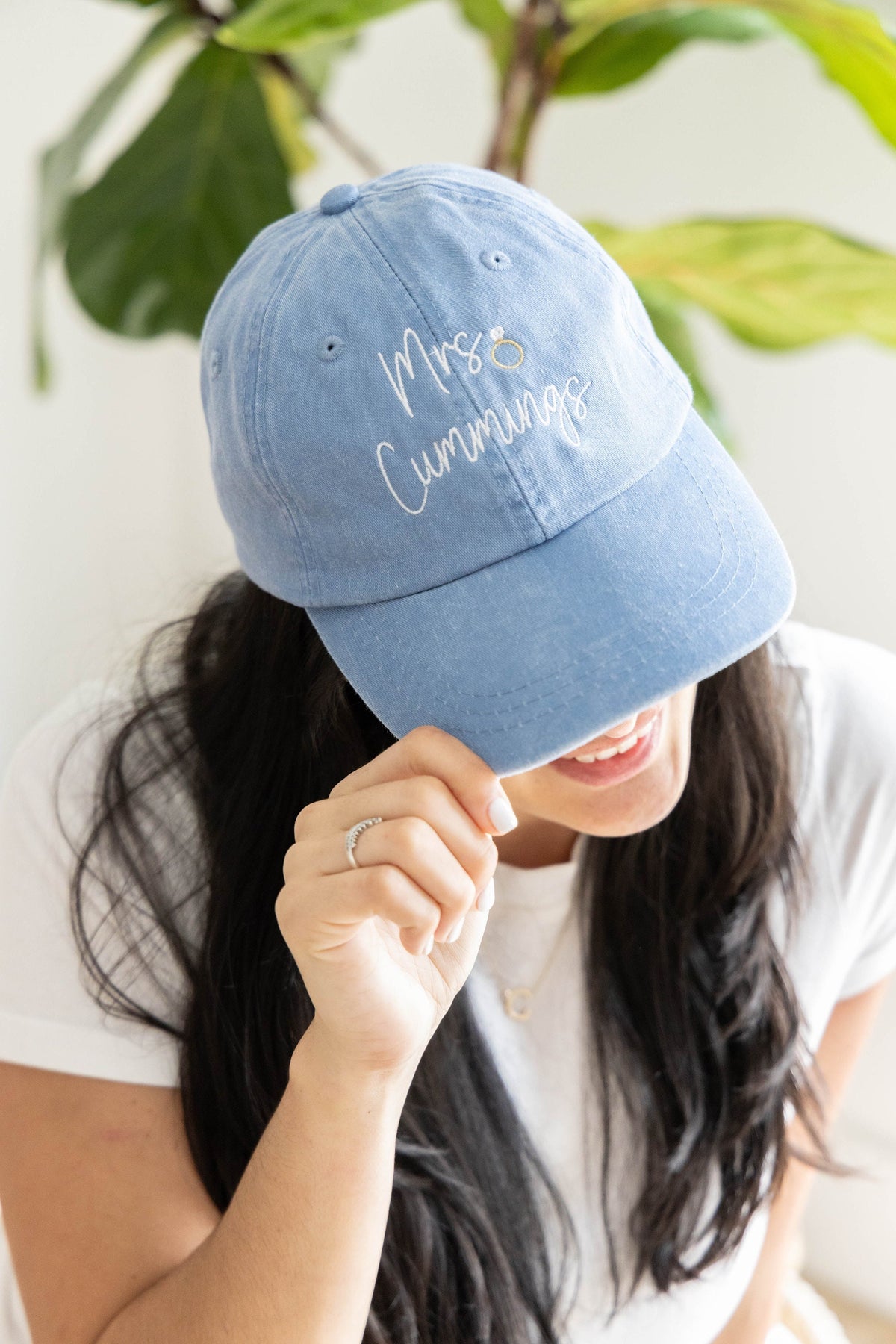 Bride Baseball Hat Personalized Engagement Gifts - EverlyGrayce 