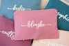 Custom Makeup Bags | Canvas Cosmetic Bag - EverlyGrayce 