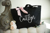 Custom Tote Bag with Zipper - Personalized Bags - EverlyGrayce 