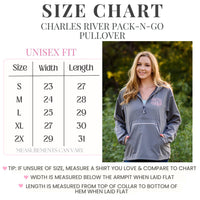 Monogrammed Charles River Rain Jacket Pullover - EverlyGrayce 