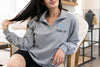 personalized nurse embroidered sweatshirt