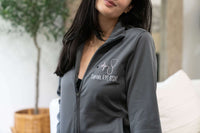 nurse jacket personalized with name and stethoscope