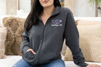 nurse jackets with name and stethoscope