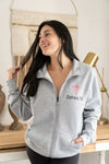personalized nursing jackets embroidered with medical caduceus