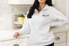 personalized nursing sweatshirt with zipper