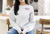 personalized nursing sweatshirts with stethoscope
